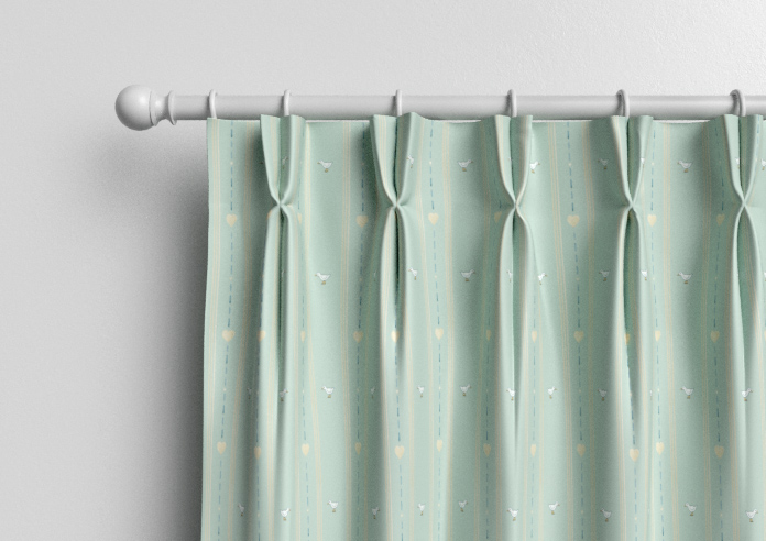 Puddle Down, Duck Stripe Egg - Made to Measure Curtains - Image 10